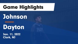 Johnson  vs Dayton  Game Highlights - Jan. 11, 2022