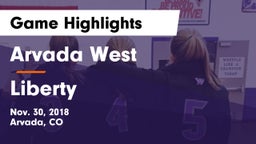 Arvada West  vs Liberty  Game Highlights - Nov. 30, 2018