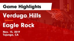 Verdugo Hills  vs Eagle Rock  Game Highlights - Nov. 15, 2019