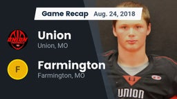 Recap: Union  vs. Farmington  2018