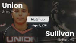 Matchup: Union vs. Sullivan  2018