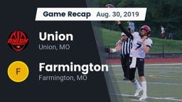 Recap: Union  vs. Farmington  2019
