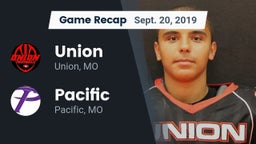 Recap: Union  vs. Pacific  2019