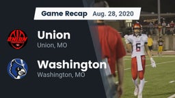 Recap: Union  vs. Washington  2020