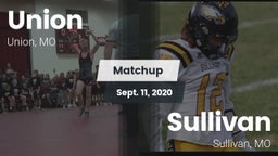 Matchup: Union vs. Sullivan  2020