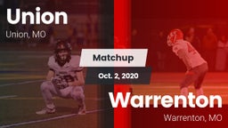 Matchup: Union vs. Warrenton  2020