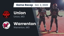 Recap: Union  vs. Warrenton  2020