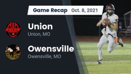 Recap: Union  vs. Owensville  2021