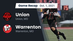 Recap: Union  vs. Warrenton  2021