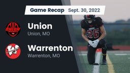 Recap: Union  vs. Warrenton  2022