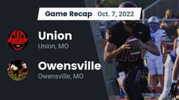 Recap: Union  vs. Owensville  2022