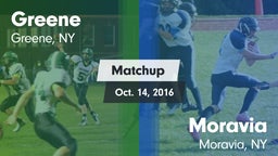 Matchup: Greene  vs. Moravia  2016