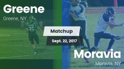 Matchup: Greene  vs. Moravia  2017