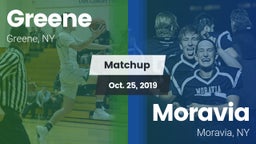 Matchup: Greene  vs. Moravia  2019