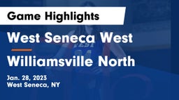 West Seneca West  vs Williamsville North  Game Highlights - Jan. 28, 2023