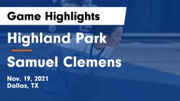 Highland Park  vs Samuel Clemens  Game Highlights - Nov. 19, 2021