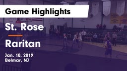 St. Rose  vs Raritan  Game Highlights - Jan. 10, 2019