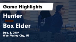 Hunter  vs Box Elder  Game Highlights - Dec. 3, 2019