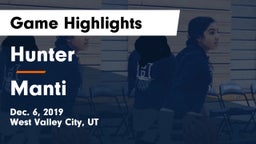 Hunter  vs Manti  Game Highlights - Dec. 6, 2019