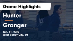 Hunter  vs Granger  Game Highlights - Jan. 31, 2020