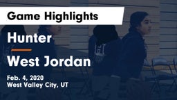 Hunter  vs West Jordan  Game Highlights - Feb. 4, 2020