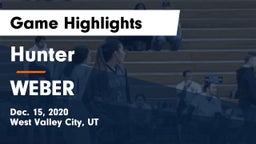 Hunter  vs WEBER  Game Highlights - Dec. 15, 2020