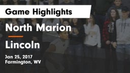 North Marion  vs Lincoln  Game Highlights - Jan 25, 2017