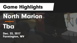 North Marion  vs Tba Game Highlights - Dec. 23, 2017