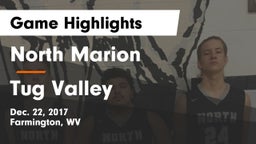 North Marion  vs Tug Valley  Game Highlights - Dec. 22, 2017