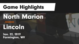 North Marion  vs Lincoln  Game Highlights - Jan. 22, 2019