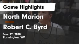 North Marion  vs Robert C. Byrd  Game Highlights - Jan. 22, 2020