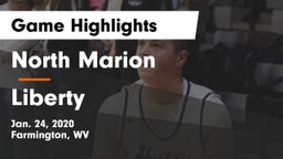 North Marion  vs Liberty Game Highlights - Jan. 24, 2020
