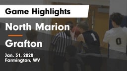 North Marion  vs Grafton  Game Highlights - Jan. 31, 2020