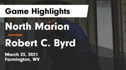 North Marion  vs Robert C. Byrd  Game Highlights - March 23, 2021