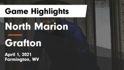 North Marion  vs Grafton  Game Highlights - April 1, 2021