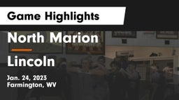 North Marion  vs Lincoln  Game Highlights - Jan. 24, 2023
