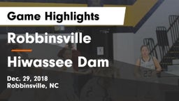 Robbinsville  vs Hiwassee Dam  Game Highlights - Dec. 29, 2018