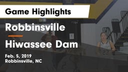 Robbinsville  vs Hiwassee Dam  Game Highlights - Feb. 5, 2019