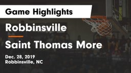 Robbinsville  vs Saint Thomas More Game Highlights - Dec. 28, 2019
