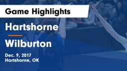 Hartshorne  vs Wilburton  Game Highlights - Dec. 9, 2017