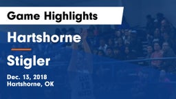 Hartshorne  vs Stigler Game Highlights - Dec. 13, 2018