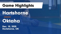 Hartshorne  vs Oktaha Game Highlights - Dec. 10, 2020