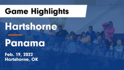 Hartshorne  vs Panama  Game Highlights - Feb. 19, 2022