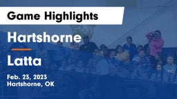 Hartshorne  vs Latta  Game Highlights - Feb. 23, 2023