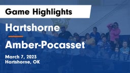 Hartshorne  vs Amber-Pocasset  Game Highlights - March 7, 2023
