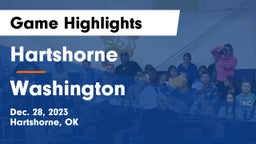 Hartshorne  vs Washington  Game Highlights - Dec. 28, 2023