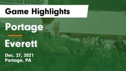 Portage  vs Everett  Game Highlights - Dec. 27, 2021
