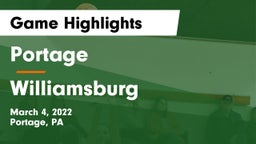 Portage  vs Williamsburg  Game Highlights - March 4, 2022