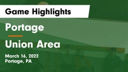 Portage  vs Union Area  Game Highlights - March 16, 2022