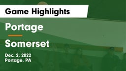 Portage  vs Somerset  Game Highlights - Dec. 2, 2022